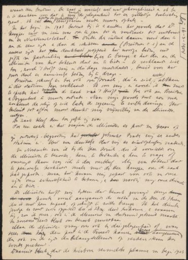 Letter to Abraham Bredius