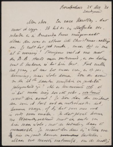 Letter to Isaac Israels