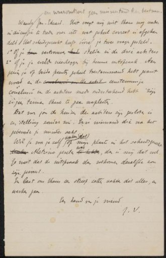 Letter to Eduard Karsen
