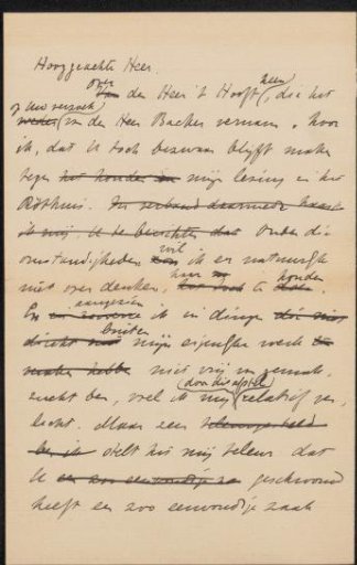 Letter to Hendrick Peter Godfried Quack