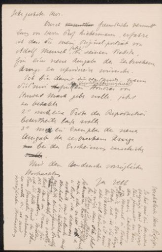 Draft letter to anonymous