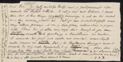 Letter to Antoon Derkinderen