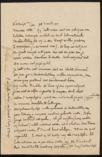 Letter to Jan Veth