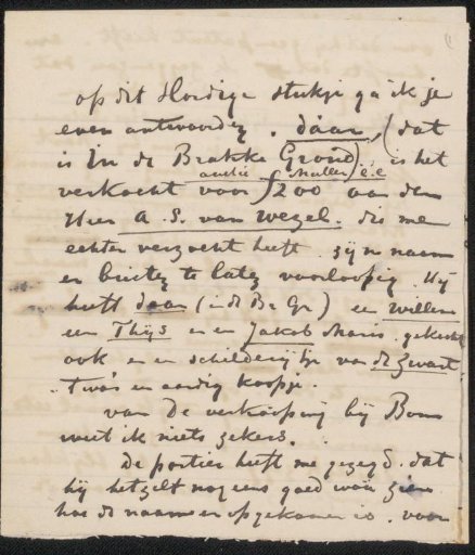 Letter to Jan Veth