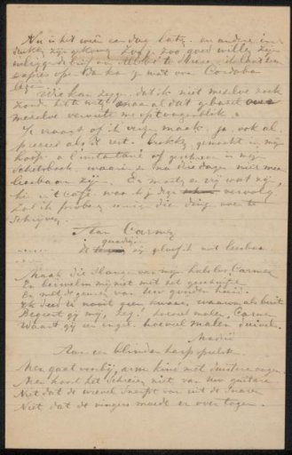 Letter to Jan Veth