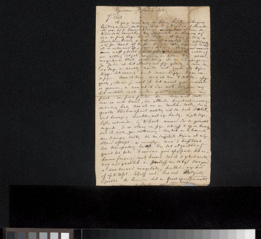 Letter to Jan Veth