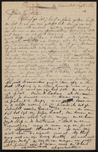 Letter to Jan Veth
