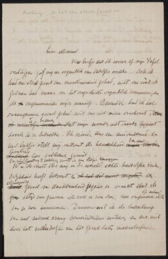 Letter to Jacoba Cornelia Jolles-Singels