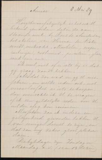 Letter to Jan Veth