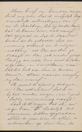 Letter to Jan Veth
