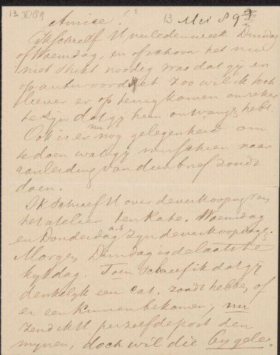 Letter to Jan Veth