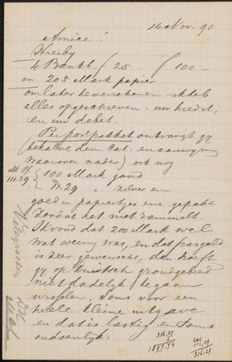 Letter to Jan Veth