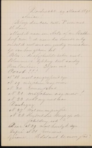 Letter to Jan Veth