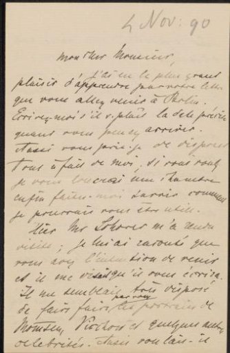 Letter to Jan Veth