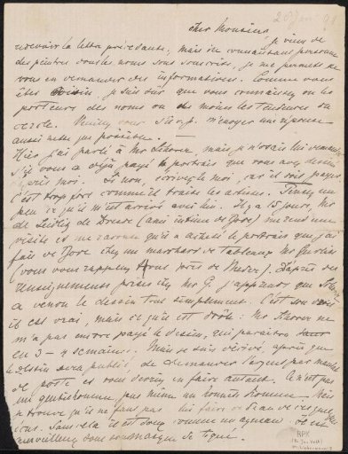 Letter to Jan Veth