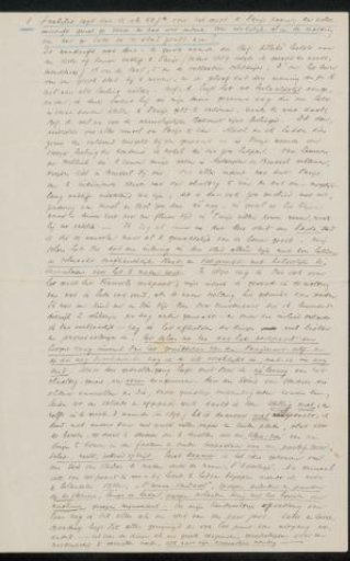Manuscript to Jan Veth