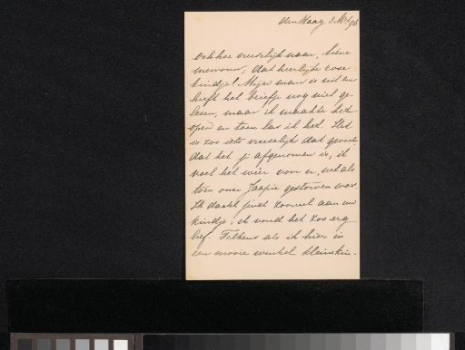Letter to Anna Dorothea Dirks