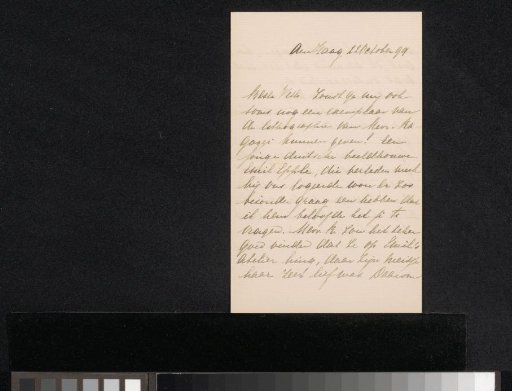Letter to Jan Veth