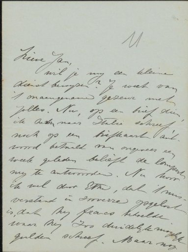 Letter to Jan Veth