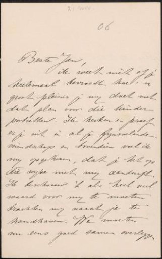 Letter to Jan Veth
