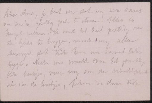 Letter to Anna Dorothea Dirks