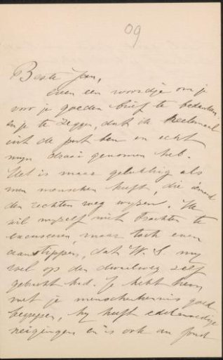 Letter to Jan Veth