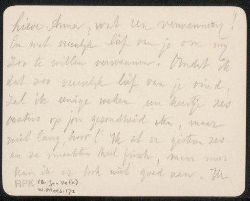 Letter to Anna Dorothea Dirks