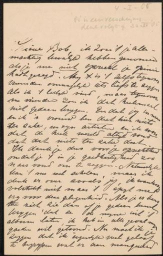 Letter to Jan Veth