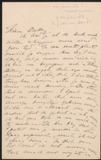Letter to Jan Veth