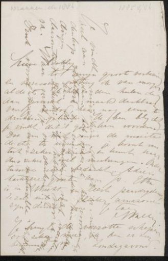Letter to Jan Veth