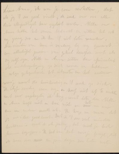 Letter to Anna Dorothea Dirks