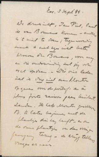 Letter to Jan Veth