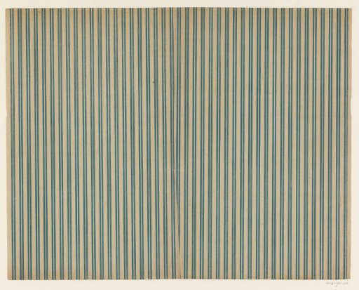 Sheet with a double-striped pattern