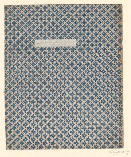 Sheet with a grid pattern