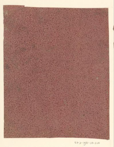 Red speckled paper