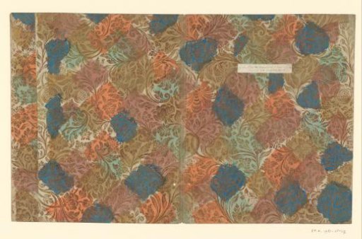 Sheet with flowers and fruit