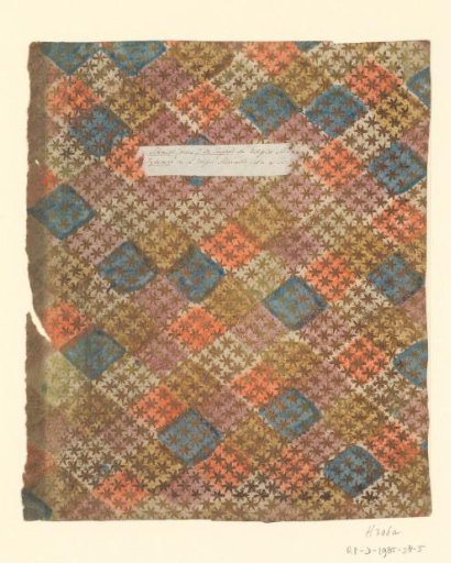 Sheet with a pattern of scattered stars