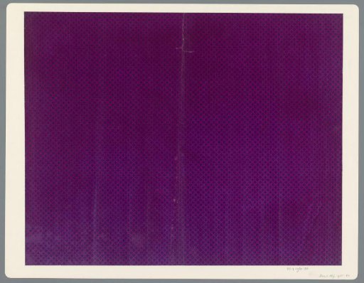 Sheet with a diamond pattern