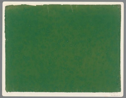 Plain green paper