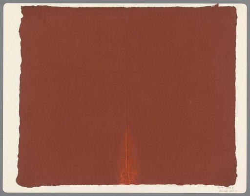 Plain reddish-brown paper