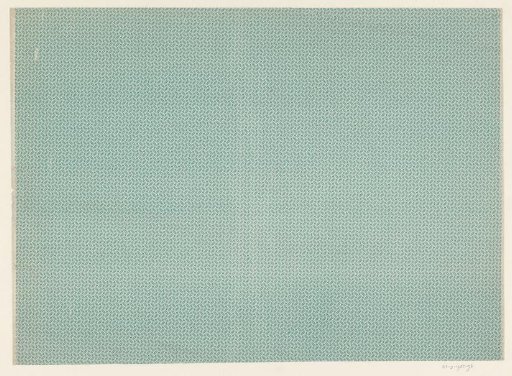 Sheet with a regular woven pattern