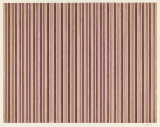 Sheet with a double-striped pattern