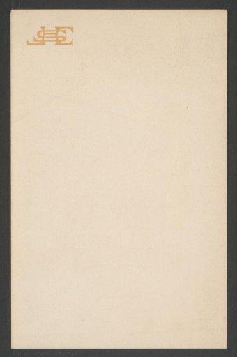 Letterhead with monogram SHCL