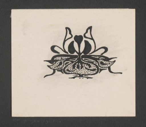 Vignette with a Flower