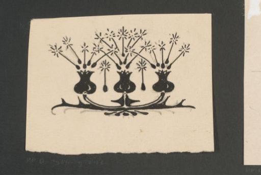 Vignette with Flowers