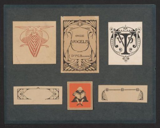 Book Cover Design, Monogram and Vignettes