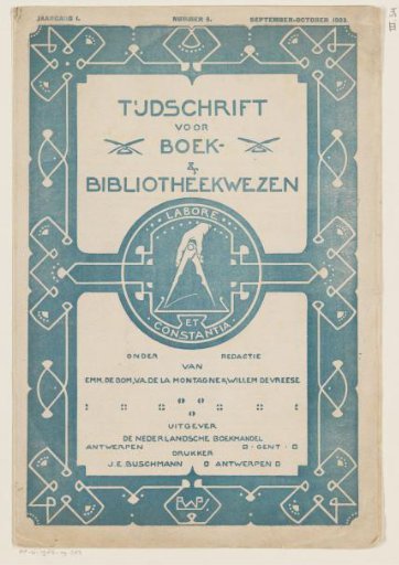 Cover of: Tijdschrift voor boek- en bibliotheekwezen, September-October 1903