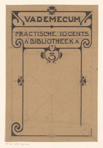 Cover Design for: Vademecum. Practical 10 Cents Library, 1903
