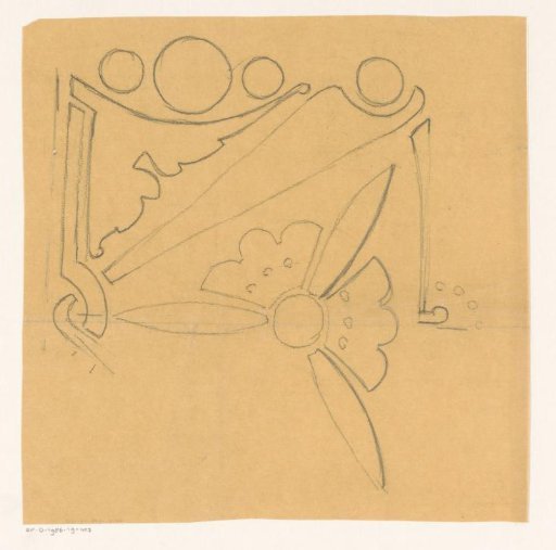 Ornament with a Flower Form