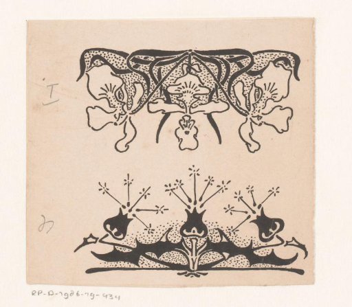 Vignettes with flowers